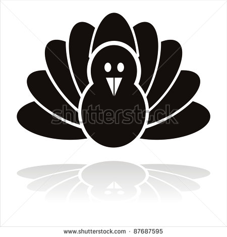 Turkey Silhouette Vector