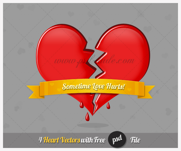 Valentine Heart Vector Graphics Files