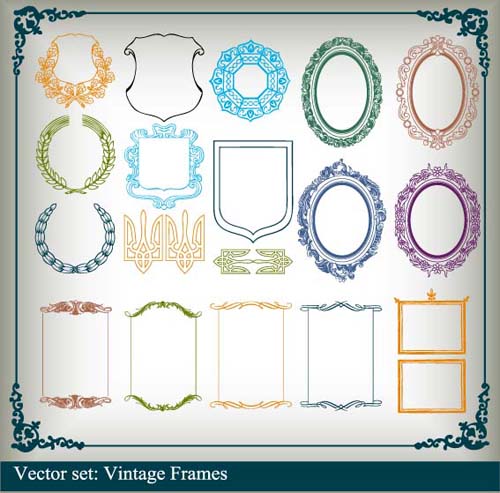 Vector Border Frame Free Download