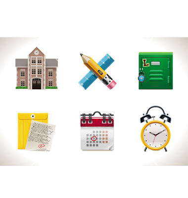 Vector Icons School Vector Icons School
