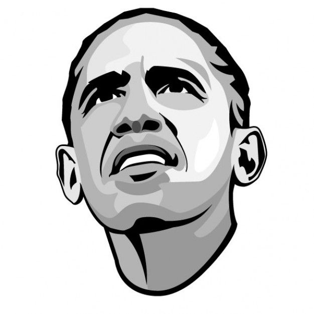 Vector Portrait Obama