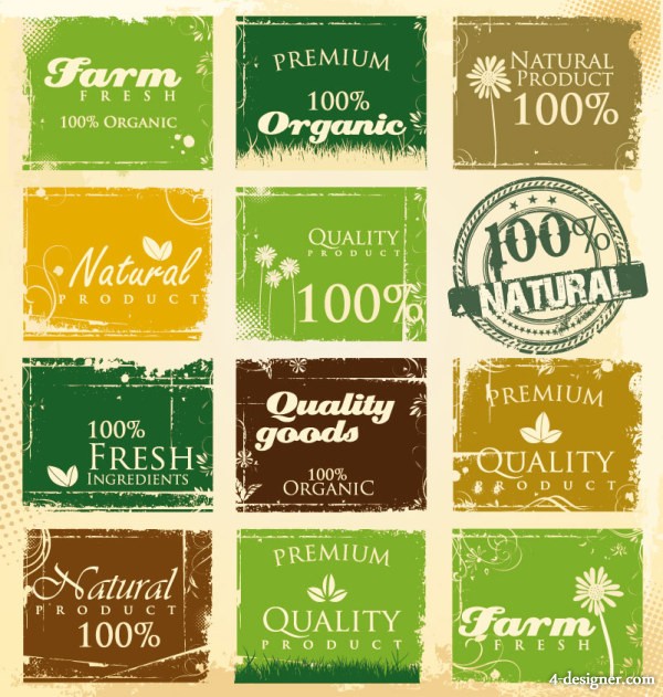 Vintage Farm Fresh Labels