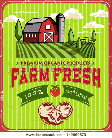 Vintage Farm Vector