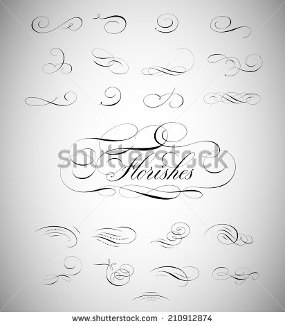 Vintage Vector Flourishes Vintage Vector Flourishes