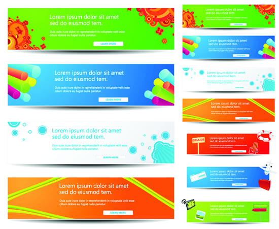 Web Banners Design Ideas