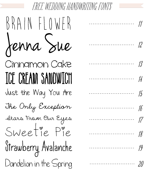 Wedding Invitations Fonts Free Download Wedding Invitations Fonts Free Download