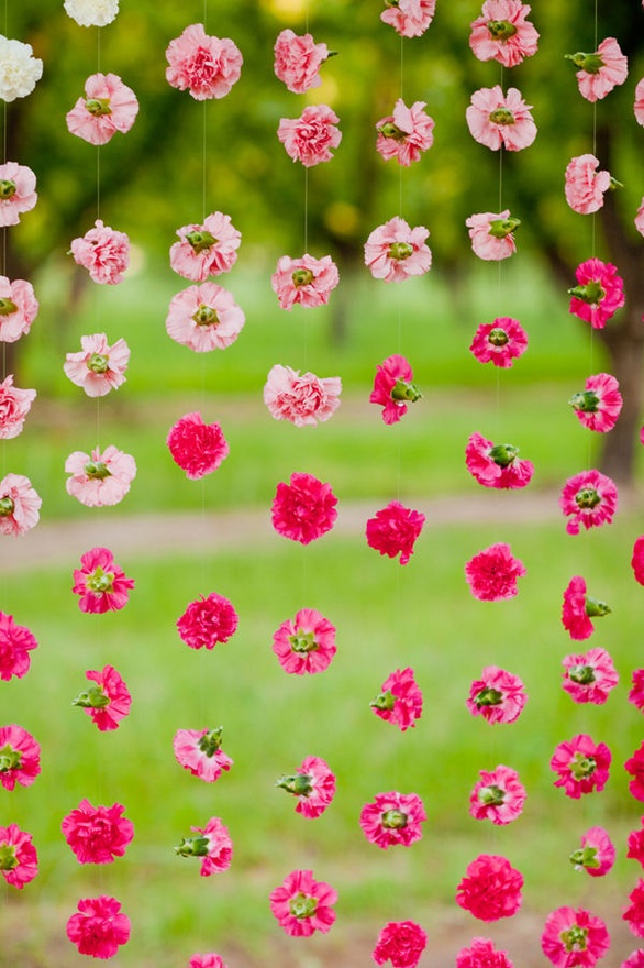 Weddings Flowers On Fishing Line Weddings Flowers On Fishing Line