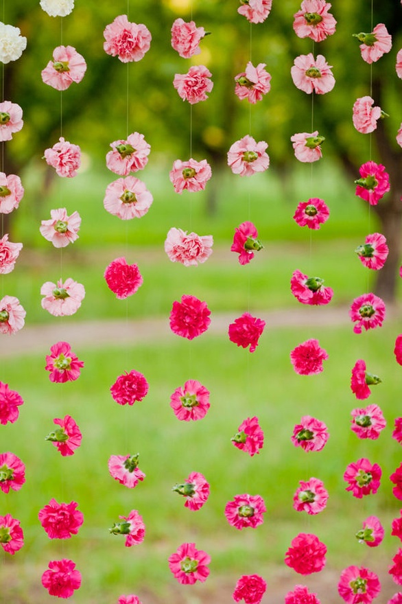 Weddings Flowers On Fishing Line