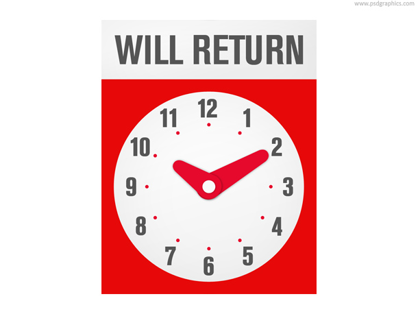 Will Return Sign Templates