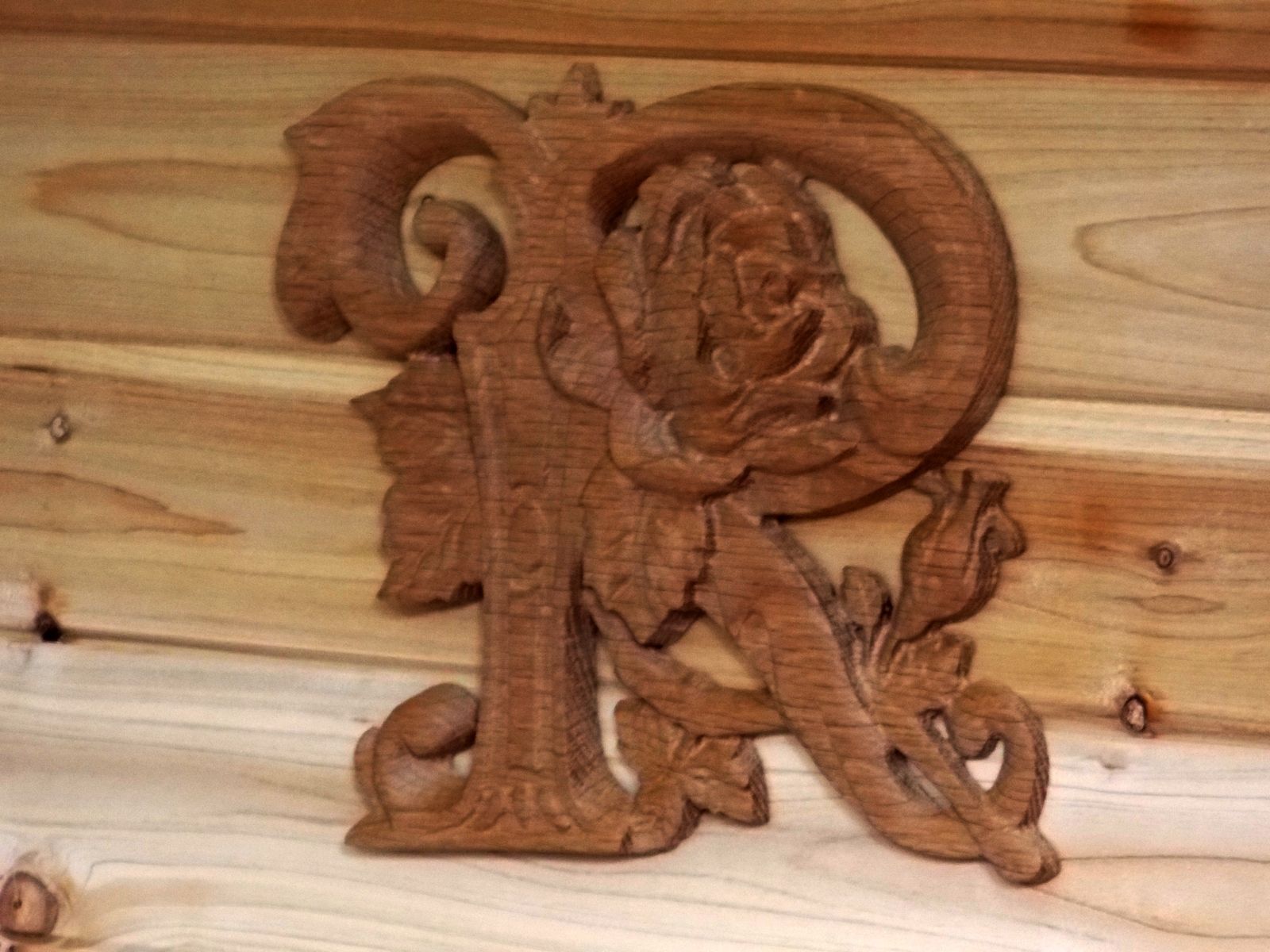 Wood Carving Letters