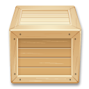 Wooden Box Icon Wooden Box Icon