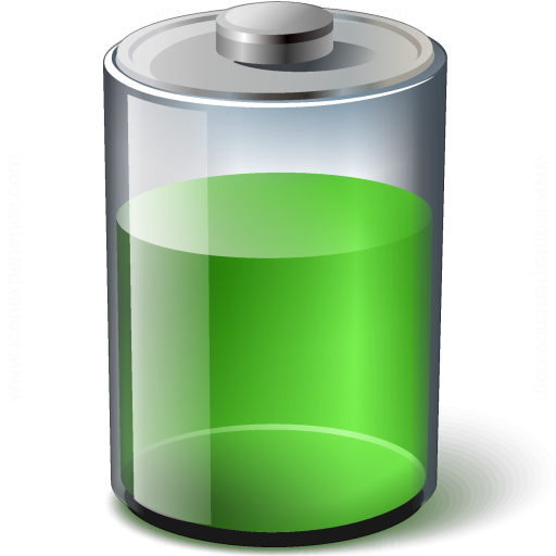 Yellow Battery Icon