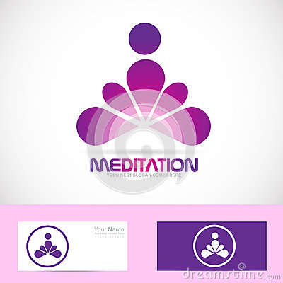 13 Meditation Logo Vector Elements Images