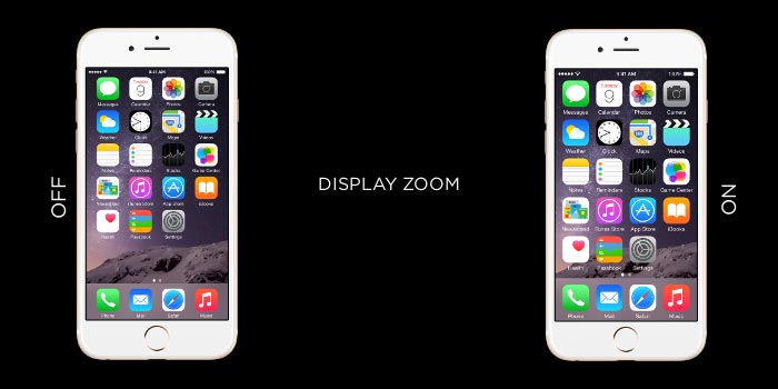 Zoom Display On iPhone 6