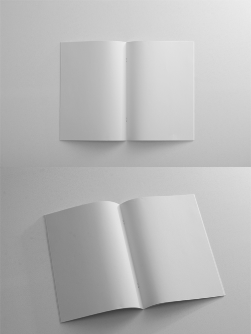 A4 Brochure Mockup PSD