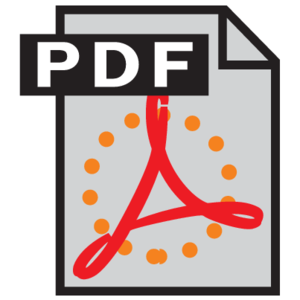 Adobe PDF Logo Vector