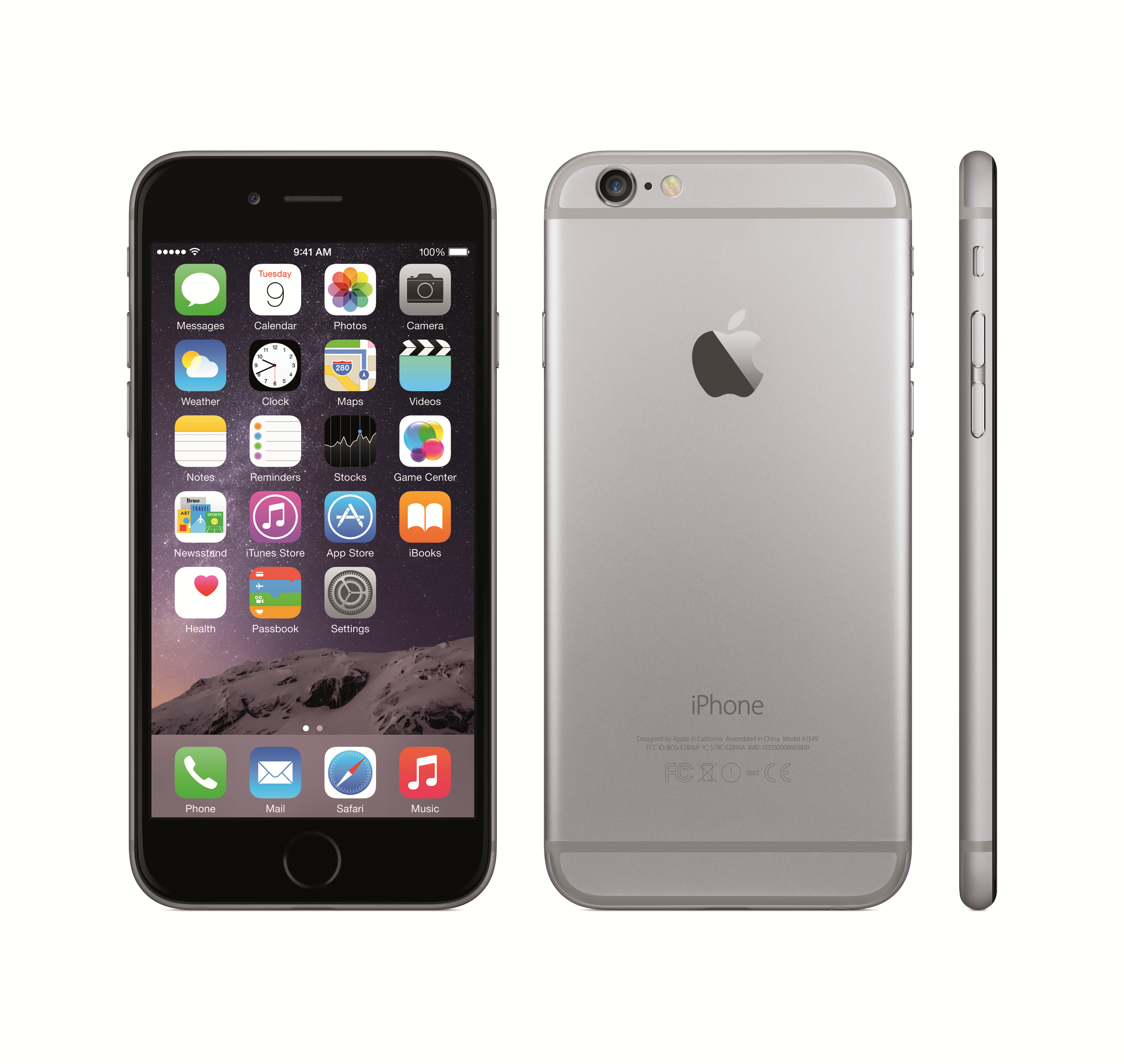 Apple iPhone 6 Front and Back Apple iPhone 6 Front and Back