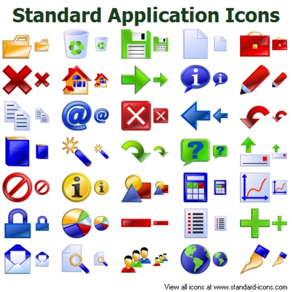 Application Icon Clip Art