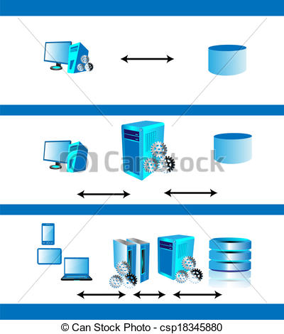 Application Server Clip Art