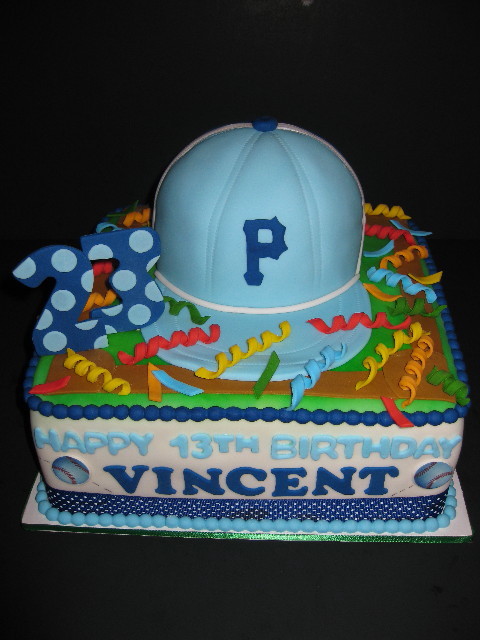 Baseball Birthday Cake