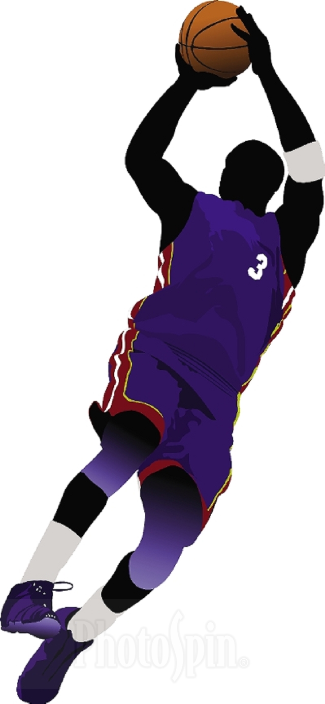 Basketball Player Silhouette Clip Art