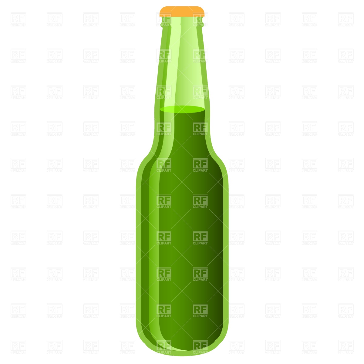 Beer Bottle Vector Art