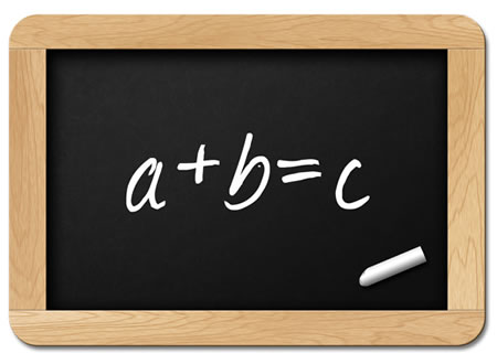 Black Chalkboard Template