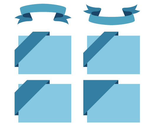 Black Ribbon Vector Black Ribbon Vector