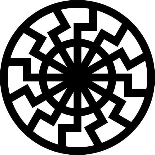 Black Sun Occult Symbol