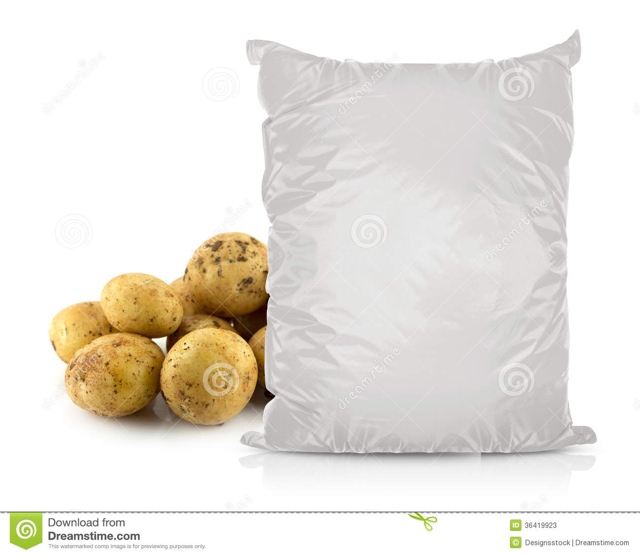 Blank Chip Bag Blank Chip Bag