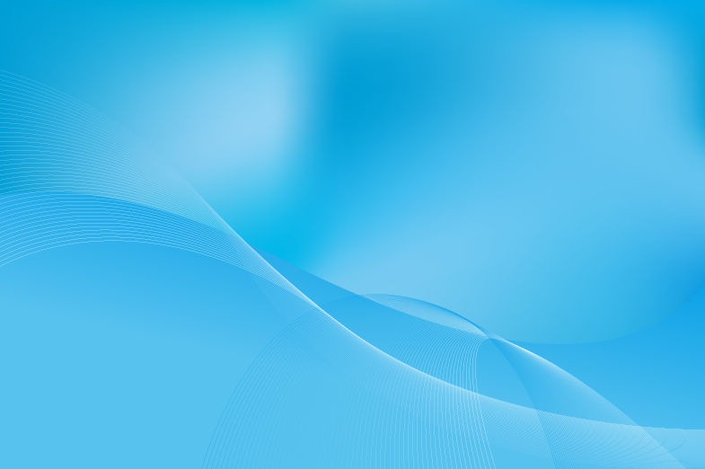 Blue Abstract Wave Vector