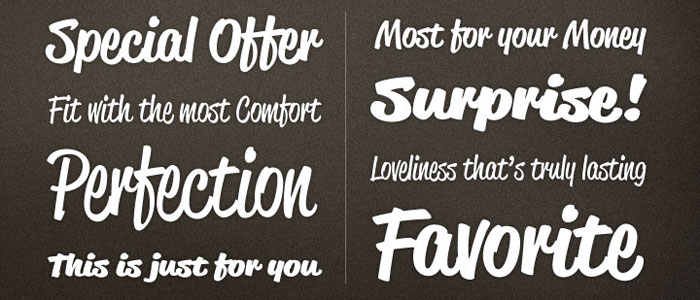 Bold Cursive Script Fonts Free