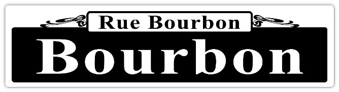 Bourbon Street Sign Template