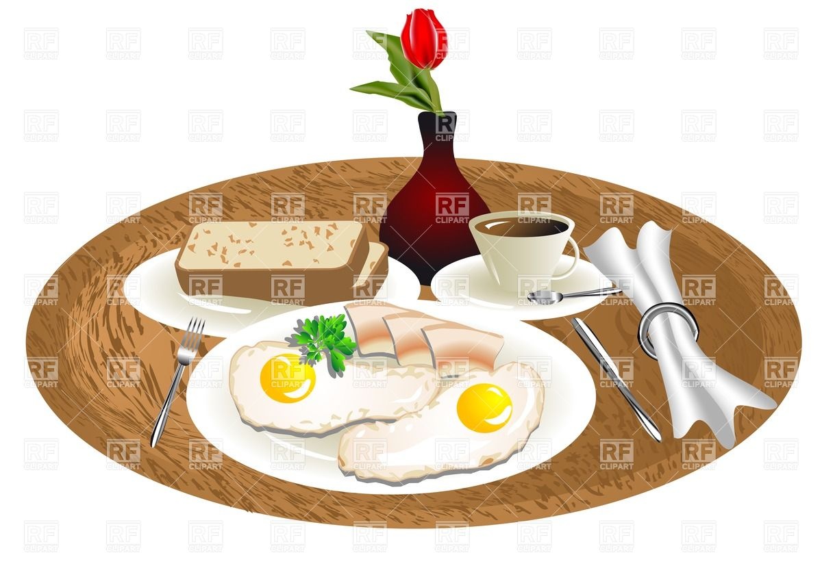 Breakfast Tray Clip Art