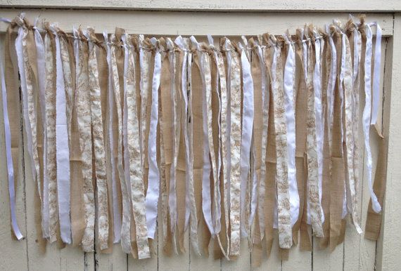 Burlap Wedding Backdrop