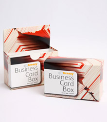 Business Card Box Template