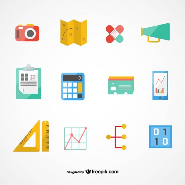 Business Icons Vector Free