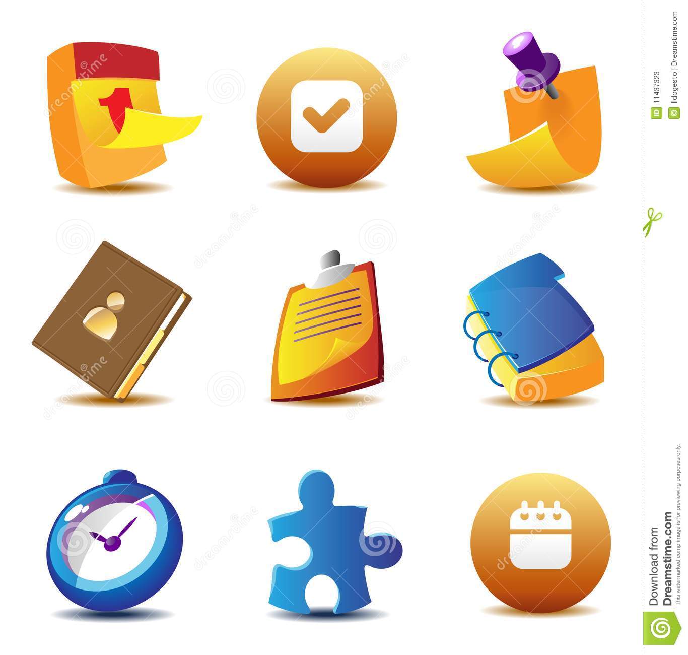 Business Planning Icon Vector Business Planning Icon Vector