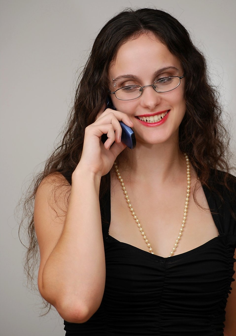 Businesswoman Talking On Cell Phone Businesswoman Talking On Cell Phone