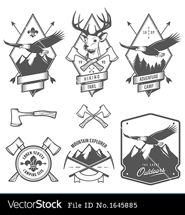 Camping Vector Art