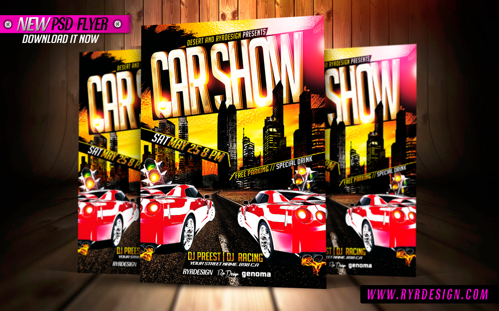 Car Show Flyer Template Download Car Show Flyer Template Download