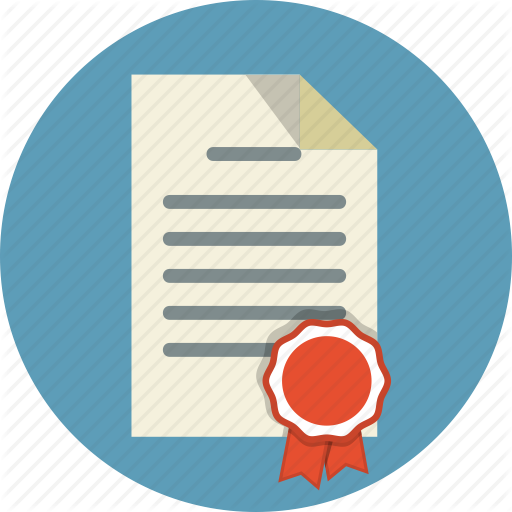 Certificate Icon