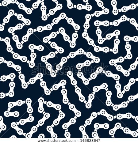 Chain Link Pattern Vector