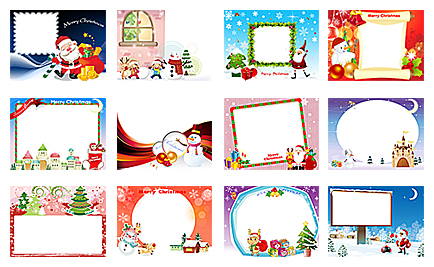 Christmas Photo Frame Templates Free Download