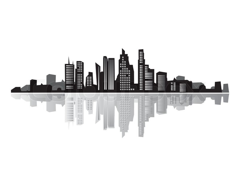 City Landscape Silhouette City Landscape Silhouette