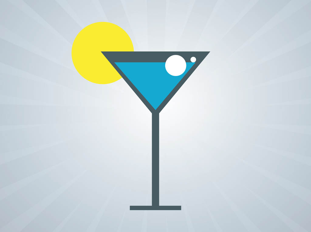 Cocktail Glass Clip Art