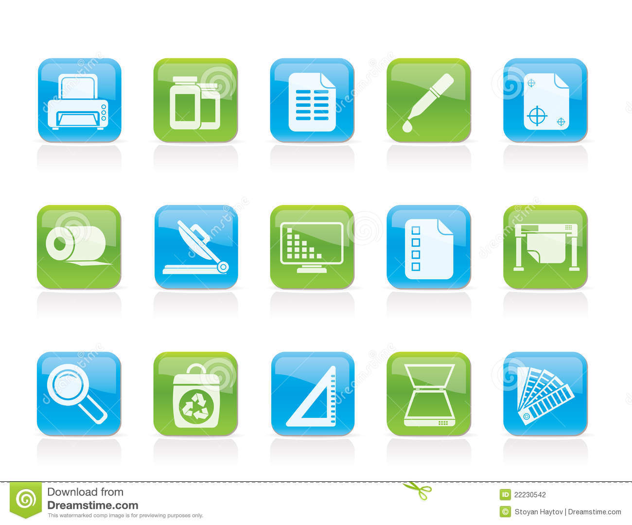 Commercial Print Icon Commercial Print Icon