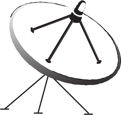 Communications Satellite Dish