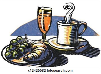 Continental Breakfast Clip Art