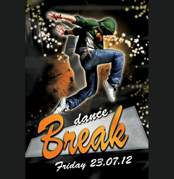 Dance Party Flyer Dance Party Flyer